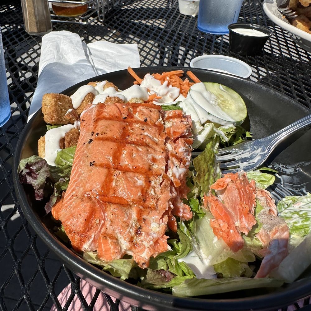 House Salad with Salmon House Salad with Salmon