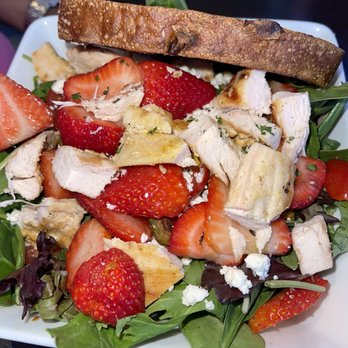 Eggstasy - Strawberry Chicken Salad - Breakfast & Brunch Near Me - Scottsdale, Arizona Eggstasy - Strawberry Chicken Salad - Breakfast & Brunch Near Me - Scottsdale, Arizona