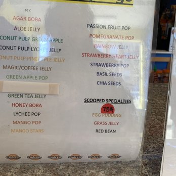 Quickly - Toppings - Bubble Tea Near Me - Pinole, California
