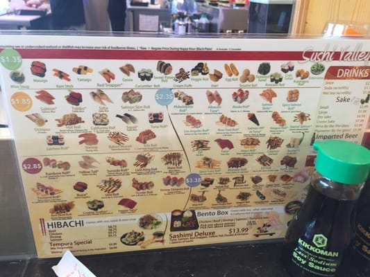 Menu photo 4 Sushi Valley Oregon City, OR