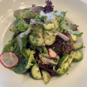 Crossroads Kitchen - Mixed baby lettuce salad (GF) - Vegan Near Me - Los Angeles, California