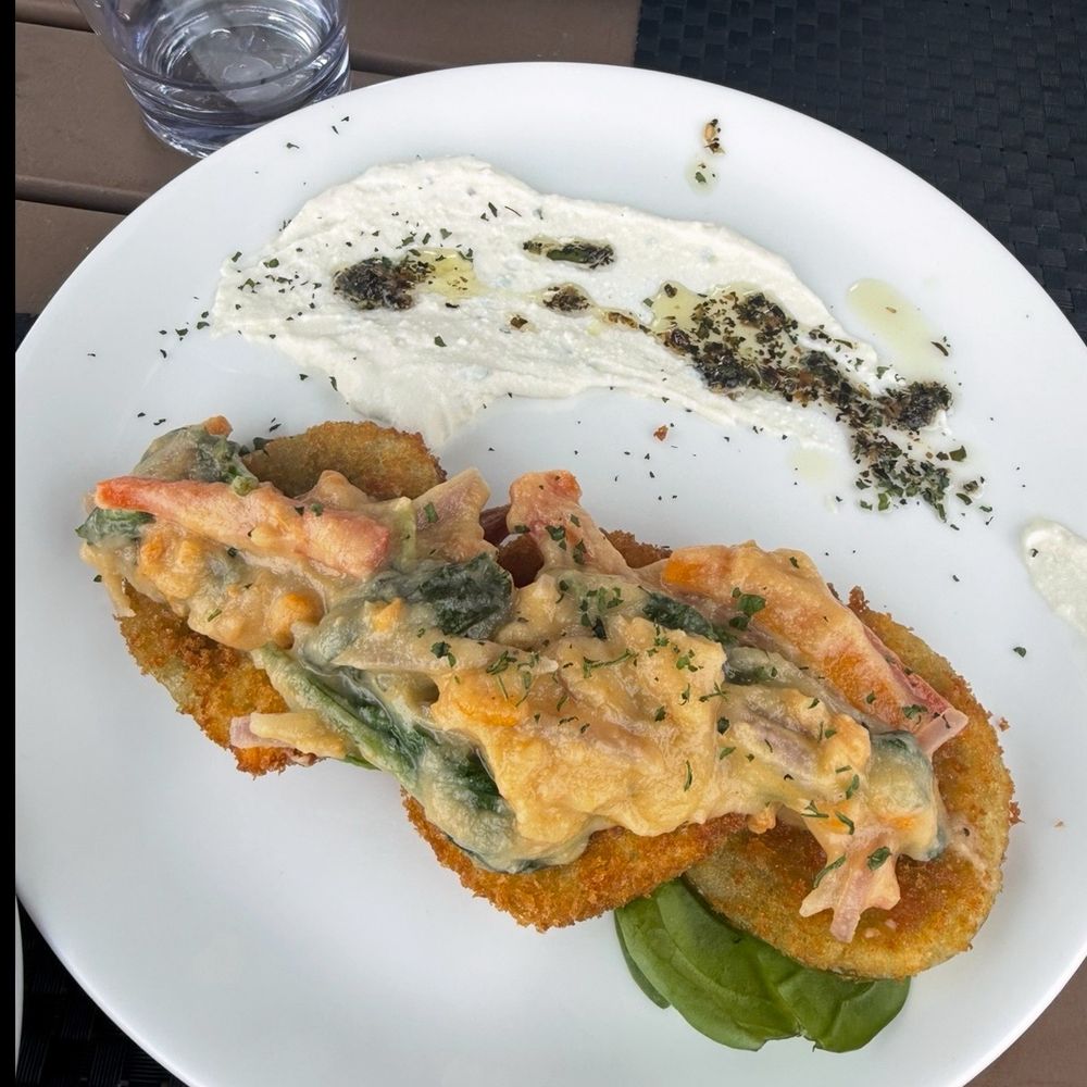 Ampersea - fried green tomatoes - New American Near Me - Baltimore, Maryland Ampersea - fried green tomatoes - New American Near Me - Baltimore, Maryland