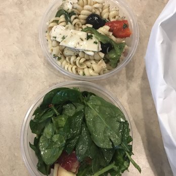 The Carving Board - Spinach bacon apple salad and traditional pasta salad - Delis Near Me - Winston Salem, North Carolina