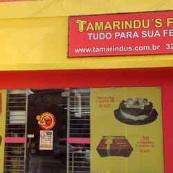 Tamarindu's Festa - Fachada da loja. Deliciosas tortas, doces e salgados.
