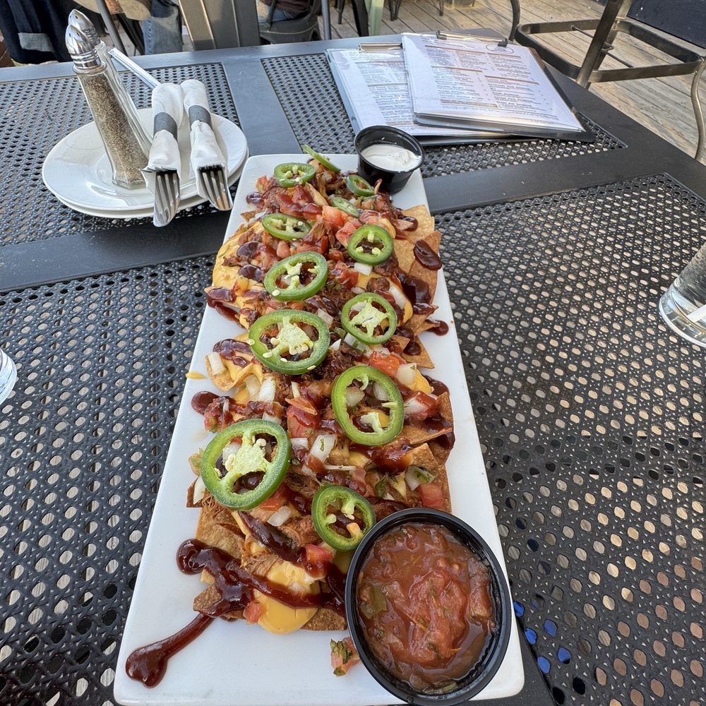Pulled pork nachos Pulled pork nachos