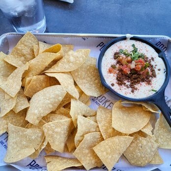 PopStroke - Tex-Mex Queso dip - Mini Golf Near Me - Glendale, Arizona PopStroke - Tex-Mex Queso dip - Mini Golf Near Me - Glendale, Arizona
