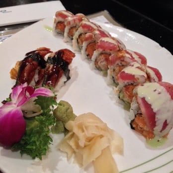 Kumo Sushi - My wife had eel and her "Crazy Tuna Roll" - Japanese Near Me - Herndon, Virginia Kumo Sushi - My wife had eel and her "Crazy Tuna Roll" - Japanese Near Me - Herndon, Virginia