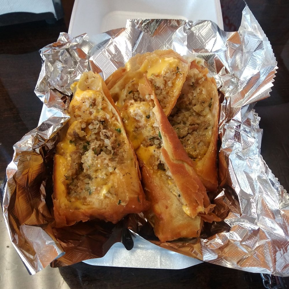 Robin’s Snowflake Donuts & Cafe - Boudain eggrolls - Donuts Near Me - Spring, Texas Robin’s Snowflake Donuts & Cafe - Boudain eggrolls - Donuts Near Me - Spring, Texas