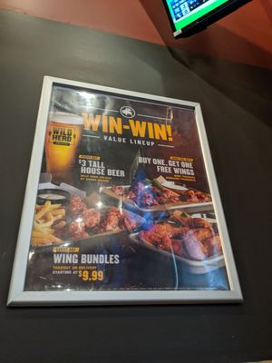 Menu photo 6 Buffalo Wild Wings Spokane Valley, WA