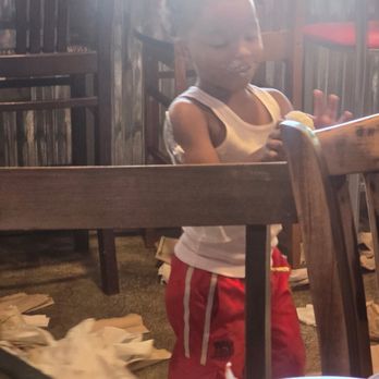 Dick’s Last Resort - The birthday boy, but his brother got it worse. - Bars Near Me - Orlando, Florida