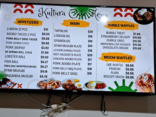 Menu photo 4 Kultura Cafe Rocklin, CA