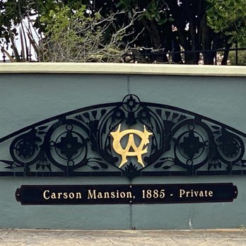 Carson Mansion - Entrance - Local Flavor Near Me - Eureka, California