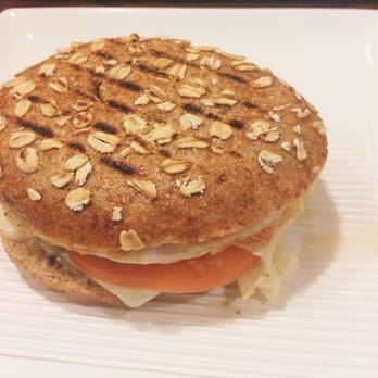 Panera Bread - Turkey sausage, egg white, and spinach breakfast sandwich - Sandwiches Near Me - Woodinville, Washington Panera Bread - Turkey sausage, egg white, and spinach breakfast sandwich - Sandwiches Near Me - Woodinville, Washington