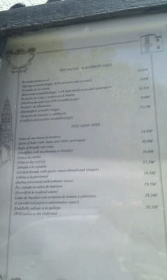 Menu photo 2 Almudaina Córdoba, CO