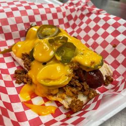 Momma Moodys Grinders - Dog-On-Grinder