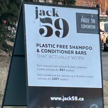 Jack 59 - Info sign - Cosmetics & Beauty Supply Near Me - Edmonton, Alberta