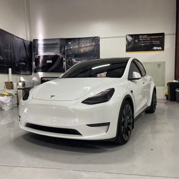 LuxTint - Tesla model Y full front PPF and full windows tint - Car Window Tinting Near Me - Livermore, California