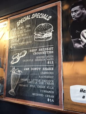 Menu photo 3 Burger Burger Auckland, AUK