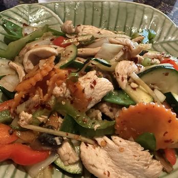 Isan Thai Restaurant - Chicken Ginger - amazing - wish it had a little more sauce - Thai Near Me - Sarasota, Florida Isan Thai Restaurant - Chicken Ginger - amazing - wish it had a little more sauce - Thai Near Me - Sarasota, Florida