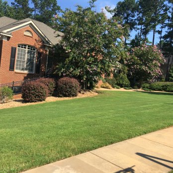 Mitchell's Lawn Care - the front yard of a home - Landscaping Near Me - Salem, Alabama