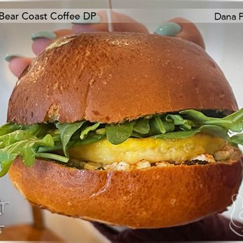 Bear Coast Coffee - Feta Egg Sandwich ($10) - Very good - Coffee & Tea Near Me - Dana Point, California