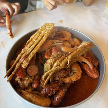 Crab N Spice Anaheim - Ayce boil looking sad - Seafood Near Me - Anaheim, California