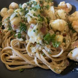 Shrimp scampi Shrimp scampi