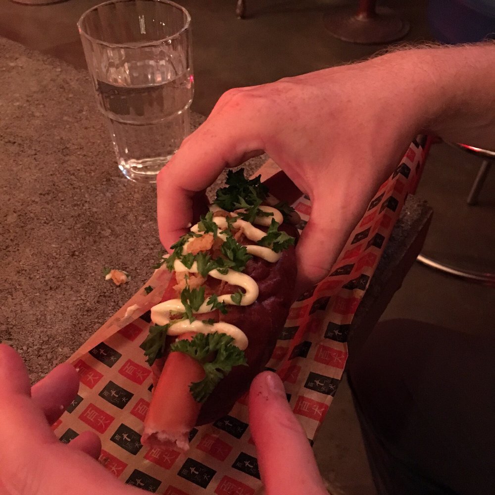 100 Dogs - Hot dog with exotic condiments - Cocktail Bars Near Me - Helsinki, 18