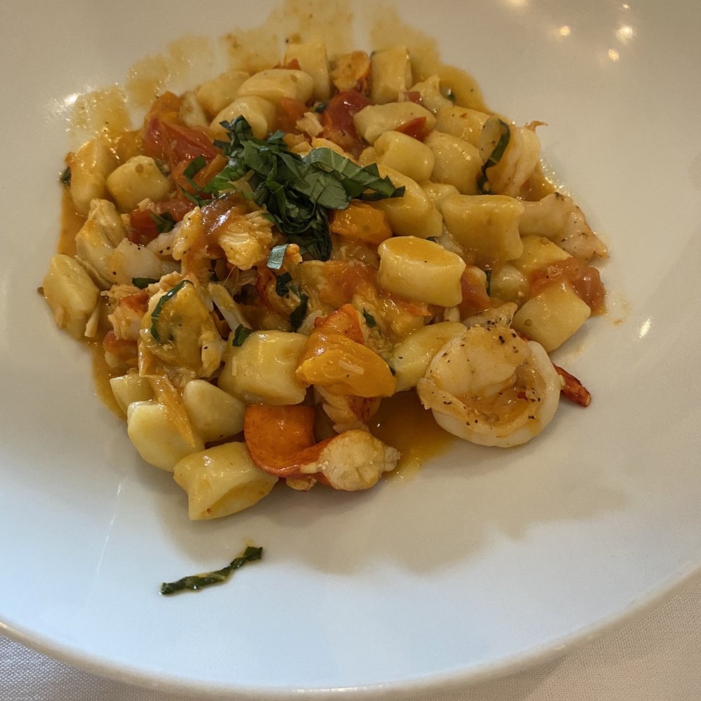 BG Restaurant - Seafood gnocchi - New American Near Me - New York, New York BG Restaurant - Seafood gnocchi - New American Near Me - New York, New York