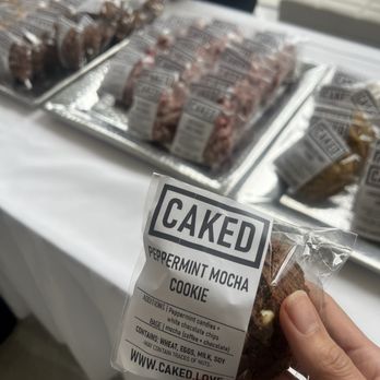 CAKED - Peppermint mocha cookie IG @wholewellnessmamas - Desserts Near Me - San Diego, California