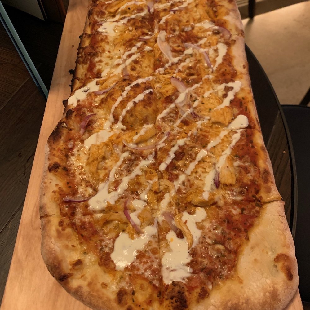 Electric Shuffle - The CBR pizza with chicken, bacon, and ranch! - Bars Near Me - Dallas, Texas Electric Shuffle - The CBR pizza with chicken, bacon, and ranch! - Bars Near Me - Dallas, Texas