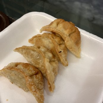 100 Percent Korean - Dumplings, they come with more but we were too hungry to let the cam eat first - Korean Near Me - Toronto, Ontario