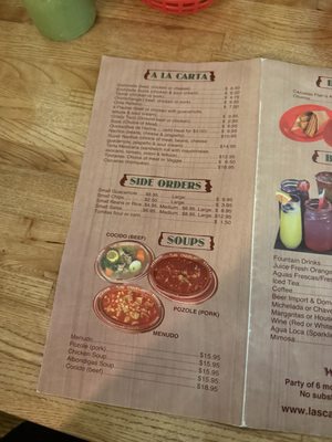 Menu photo 4 Las Cazuelas San Jose, CA Menu photo 4 Las Cazuelas San Jose, CA