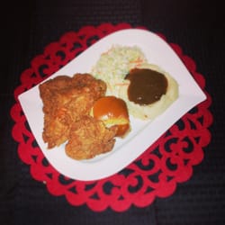 Express Family Restaurant - Express Fried Chicken! Marinated overnight, floured & fried fresh in the morning - juicy on the inside & crunchy on the outside