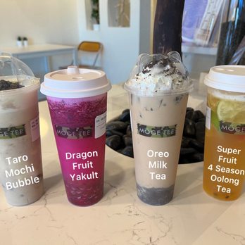 Möge Tee-Jacksonville - The line up.... - Bubble Tea Near Me - Jacksonville, Florida