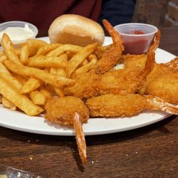 502 Grillhouse - Fan tailed shrimp dinner