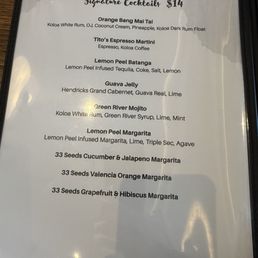 Menu Menu