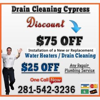 Drain Cleaning Cypress - Plumbing Near Me - Cypress, Texas Drain Cleaning Cypress - Plumbing Near Me - Cypress, Texas