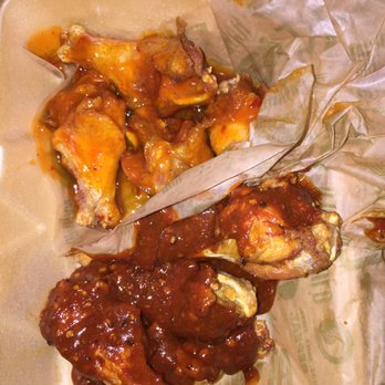 Wingstop - Didn't even put sauce on all the wings SMFH . - Chicken Wings Near Me - El Cajon, California Wingstop - Didn't even put sauce on all the wings SMFH . - Chicken Wings Near Me - El Cajon, California