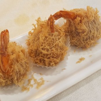 Golden Palace - Deep-fried taro puffs with shrimp - Dim Sum Near Me - Brooklyn, New York
