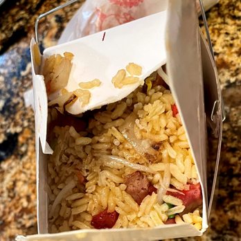 Chen’s Kitchen - Pork fried rice (came free!) - Chinese Near Me - Williston Park, New York