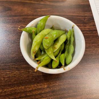 Sushi Neko - Edamame with garlic - Sushi Bars Near Me - Arvada, Colorado