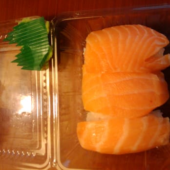 Aloha Sushi - Salmon Nigiri - Sushi Bars Near Me - Honolulu, Hawaii