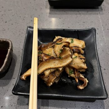 Wasa Sushi & Teppan - the mushroom option, so flavorful that i forgot to dip it with the sauce - Sushi Bars Near Me - Newport Beach, California