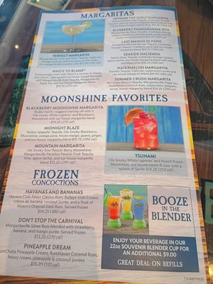 Menu photo 5 Margaritaville - Miami Bayside Miami, FL