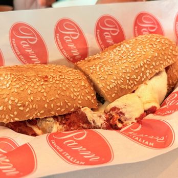 Proper Eats Food Hall - Chicken parm sandwich - Food Court Near Me - Las Vegas, Nevada
