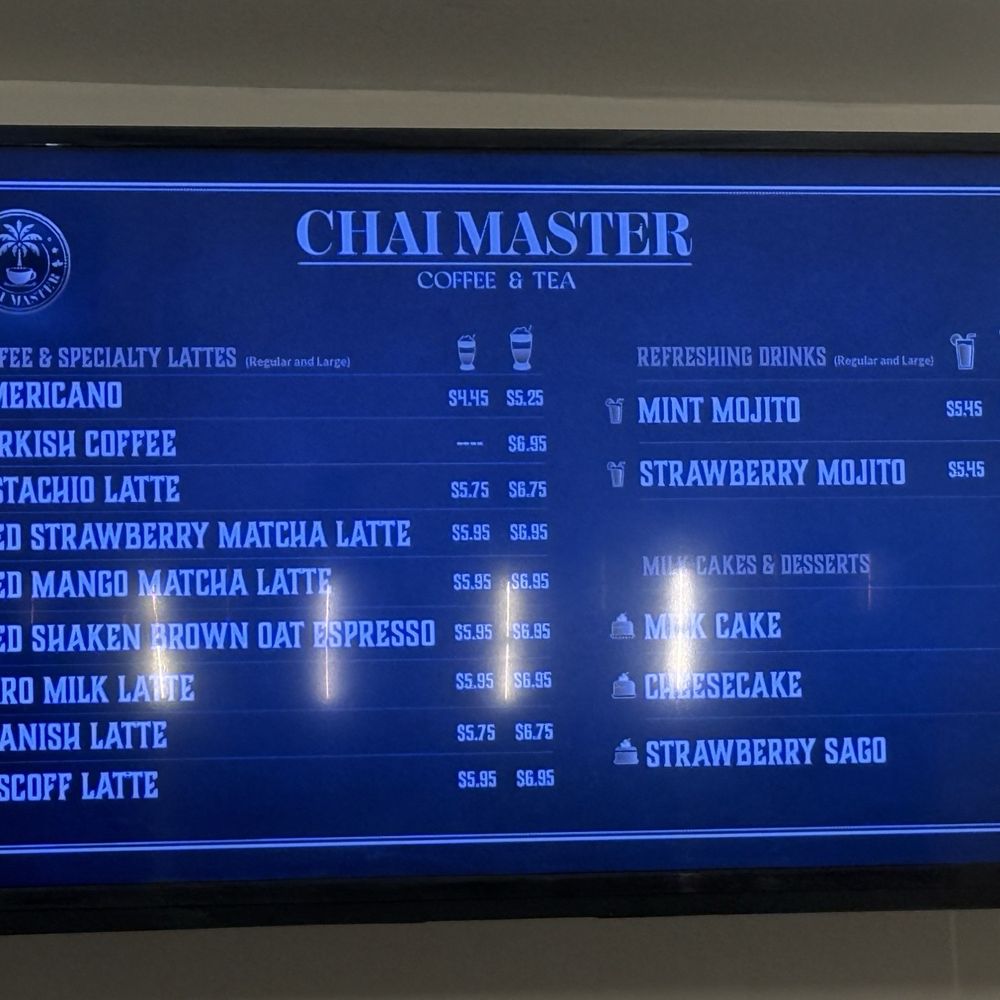 Chai Master - Coffee & Tea Near Me - Los Alamitos, California