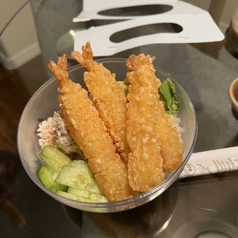 Lomi Poki - 4 Piece Tempura Shrimp Teriyaki Bowl - Poke Near Me - Tempe, Arizona
