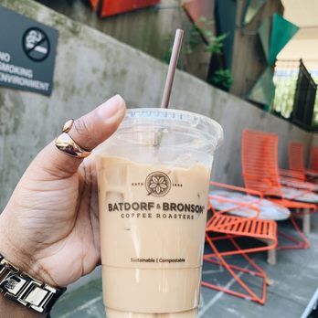 Dancing Goats Coffee - Iced Vanilla Latte with Oat Milk - Coffee & Tea Near Me - Atlanta, Georgia Dancing Goats Coffee - Iced Vanilla Latte with Oat Milk - Coffee & Tea Near Me - Atlanta, Georgia