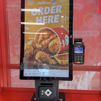 Jollibee - Ordering kiosk - Fast Food Near Me - Roseville, California